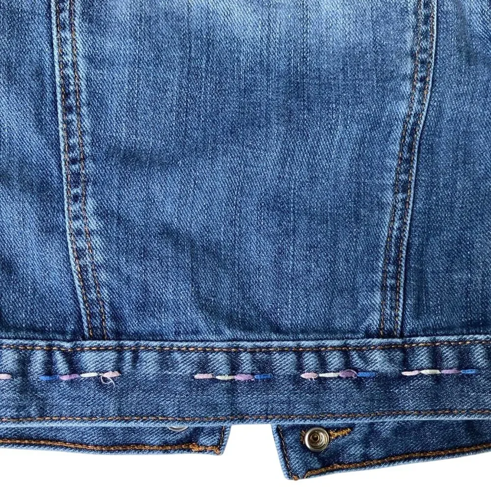 Baby Gap Denim Jacket with Snowflakes 18-24 months